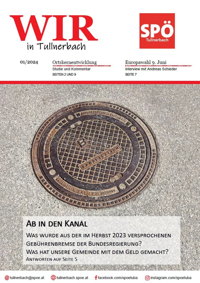 Titelbild WIR in Tullnerbach 01/2024 